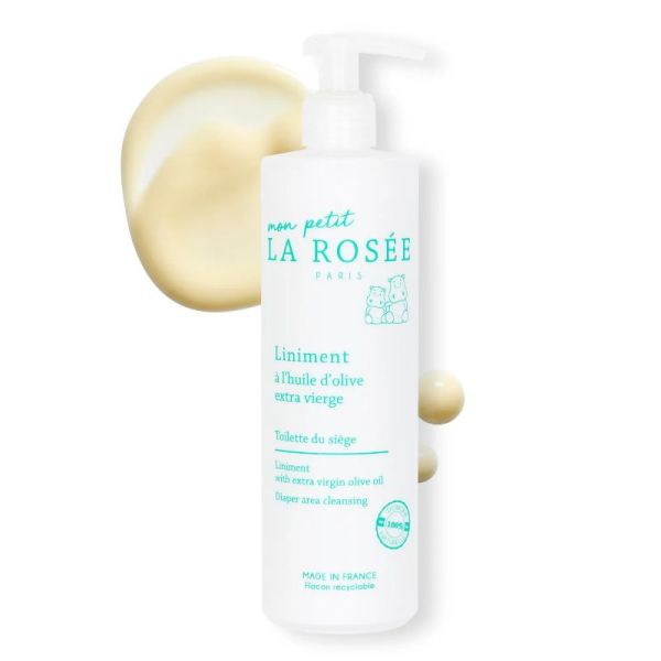 La Rosée Liniment 100% naturel huile olive bébé 400ml