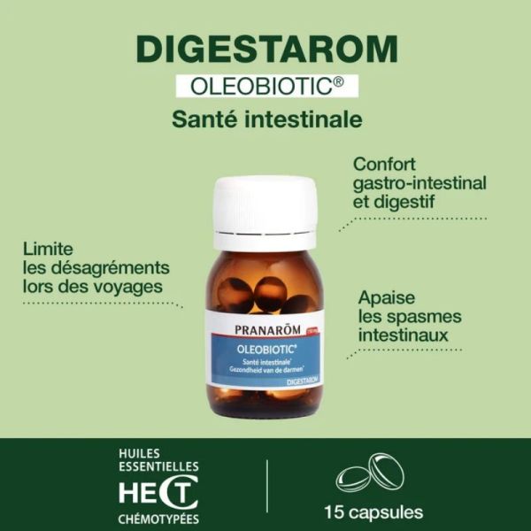 Oleobiotic Sante Intestinale 15 Capsules