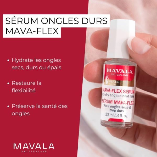Mavala sérum Mava-Flex pour ongles secs, cassants, durs 10ml
