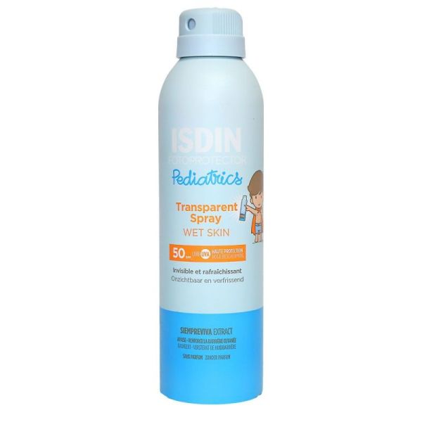Fotoprotector Pediatrics spray transparent Wet Skin SPF50 250ml