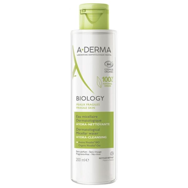 Biology Eau Micellaire Dermatologique Hydra-Nettoyante Bio 200 ml