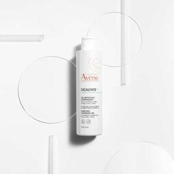 Avène Cicalfate+ gel nettoyant assainissant peau irritée 200ml