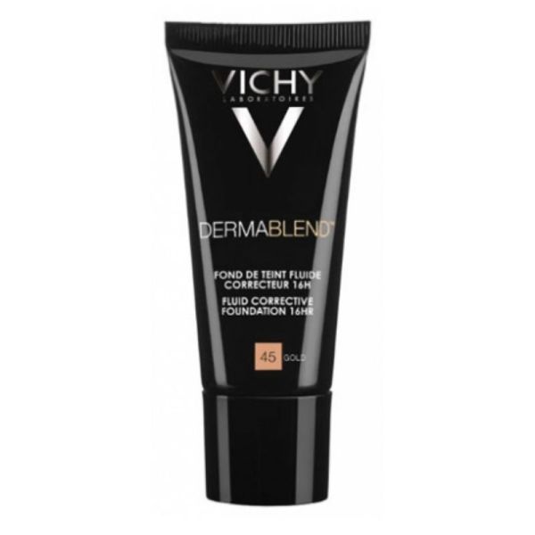 Dermablend Fond de Teint Fluide Correcteur 16H Teinte 45 Gold 30 ml
