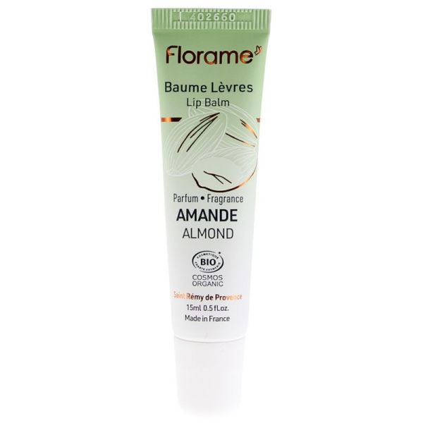 Florame Baume Lèvres Goût Amande Bio 15 ml