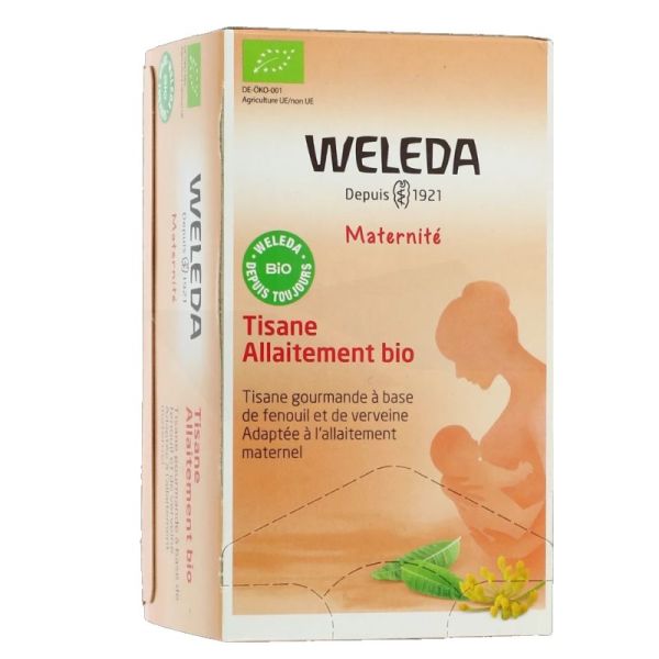 Weleda Maternité Tisane Allaitement Bio 20 Sachets