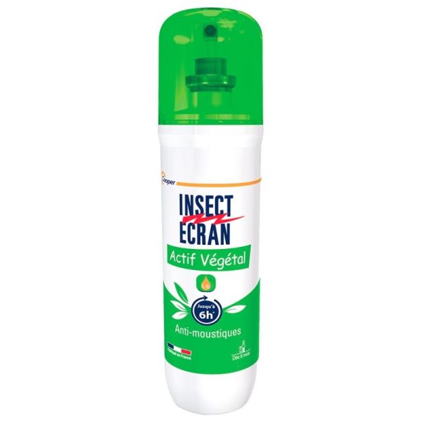 Insect Ecran Spray Anti-Moustiques Actif Végétal 100 ml