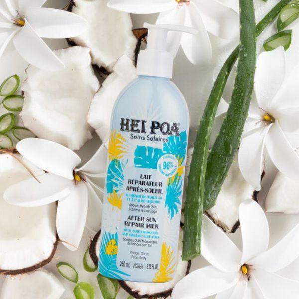 Hei Poa Monoï lait réparateur après-soleil Monoï des lagons 250ml