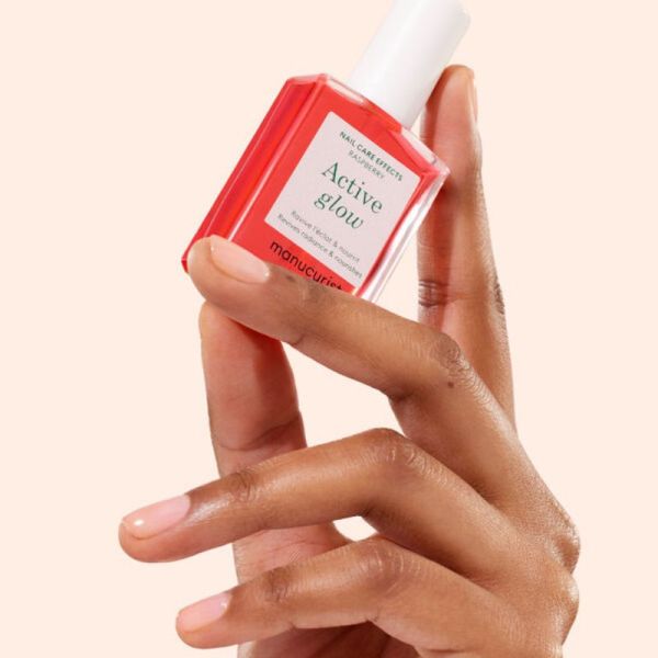 Manucurist Active Glowy Rosé Natural Nail Polish 15ml
