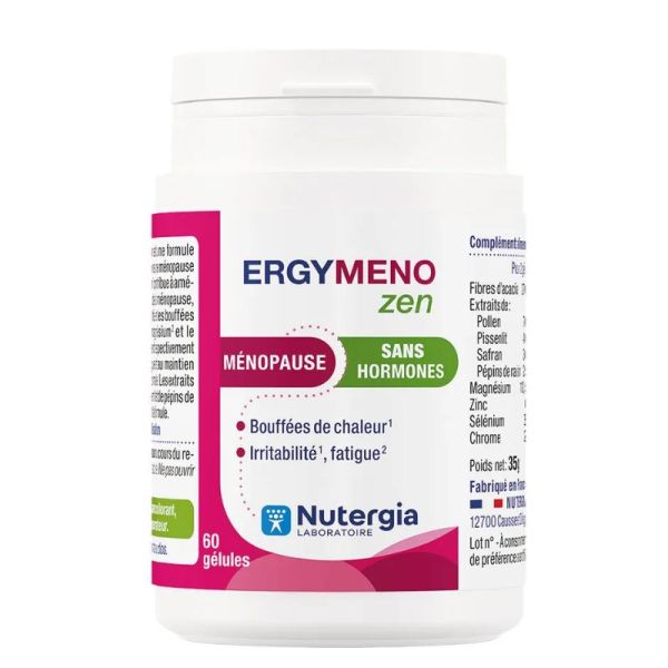 Nutergia Ergymeno Zen 60 gélules