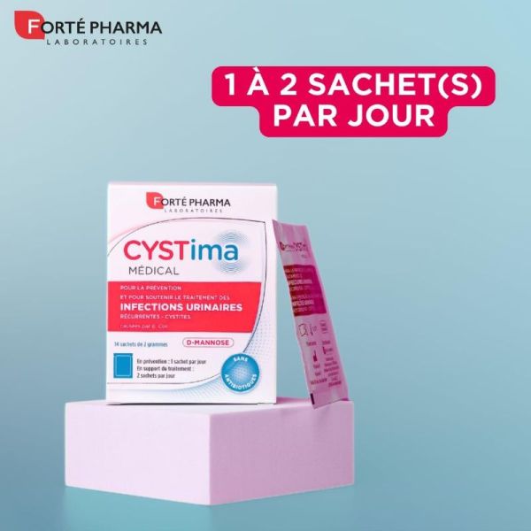 Forté Pharma Cystima Médical 14 Sachets