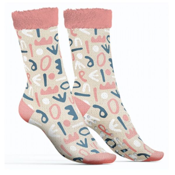 Ageti Sanosoin chaussette bien-être aloé vera Love 35-40