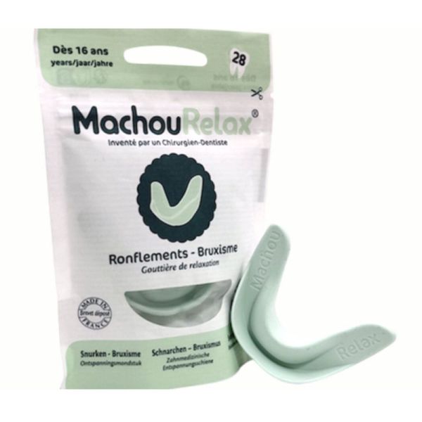 Machouyou Machourelax gouttière anti-ronflement et anti-bruxisme adulte