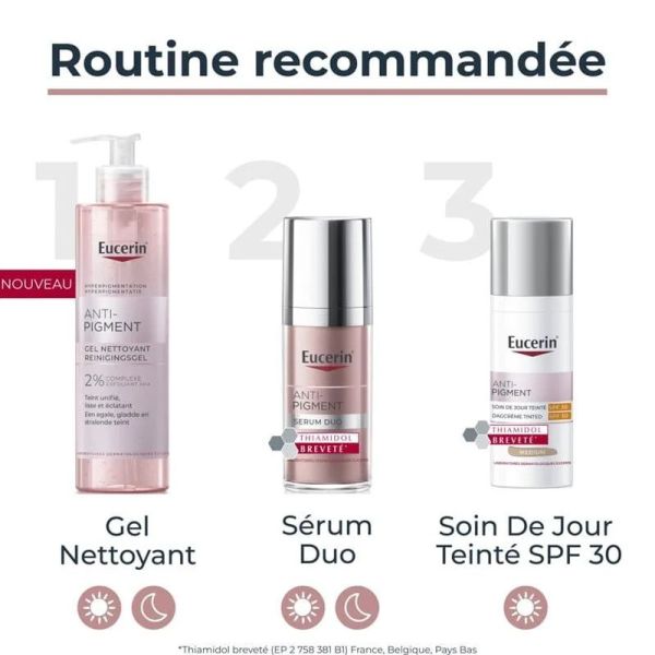 Eucerin anti pigment soin de jour teinte médium SPF30 50ml