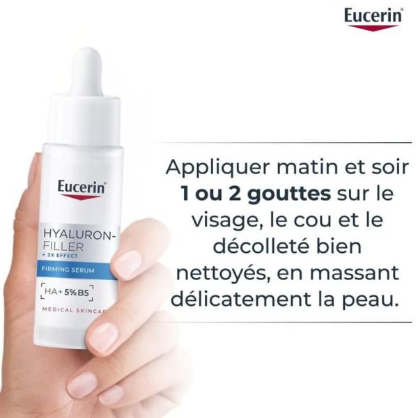 Eucerin Hyaluron-filler + 3x effect sérum fermeté 30ml