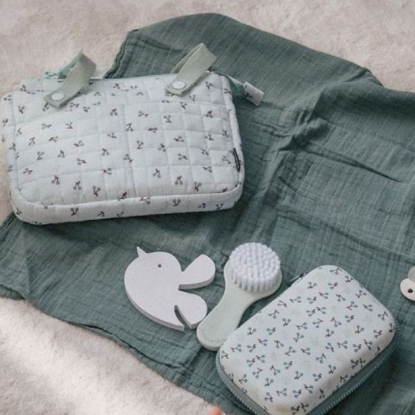 Suavinex Trousse de toilette bébé Birdies Vert