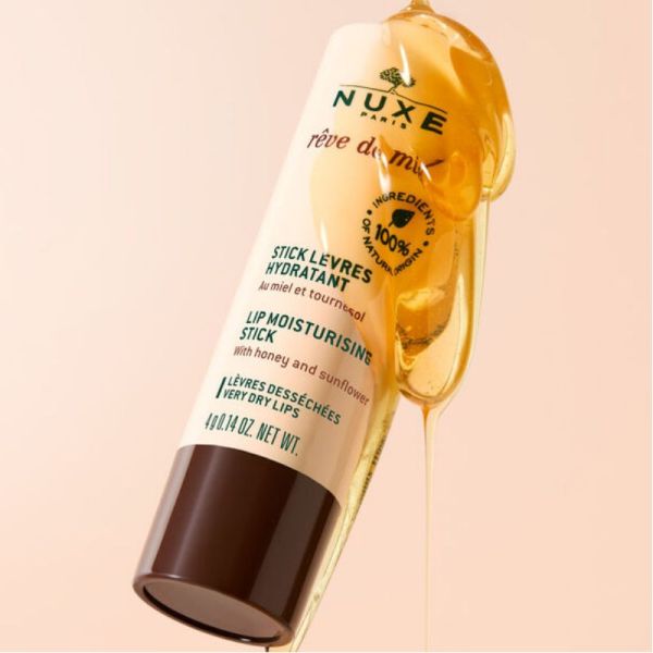 Nuxe Rêve de miel stick lèvres hydratant miel tournesol 2x4g