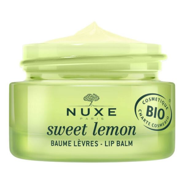 Nuxe Sweet Lemon baume lèvres bio 15g