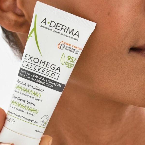 A-Derma Exomega Allergo baume émollient anti-grattage 40ml