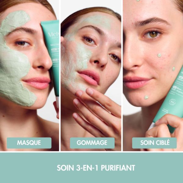 Melvita Nectar pur masque et exfoliant 75ml