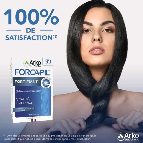 Arkopharma Forcapil cheveux et ongles fortifiant Zinc 60 gélules