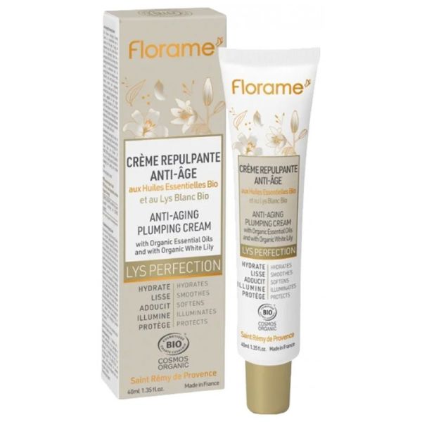 Florame Lys Perfection Crème Repulpante anti-âge Bio 40 ml