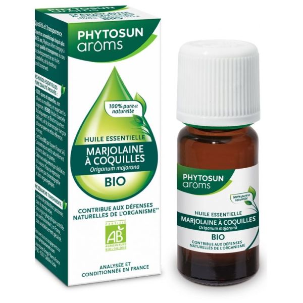 Phytosun Arôms Huile Essentielle Marjolaine à Coquilles Bio 5 ml