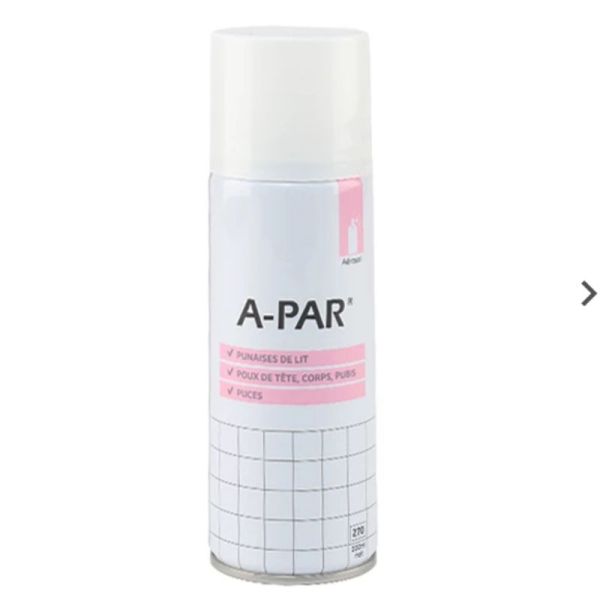 A PAR désinfectant antiparasitaire aérosol 200ml