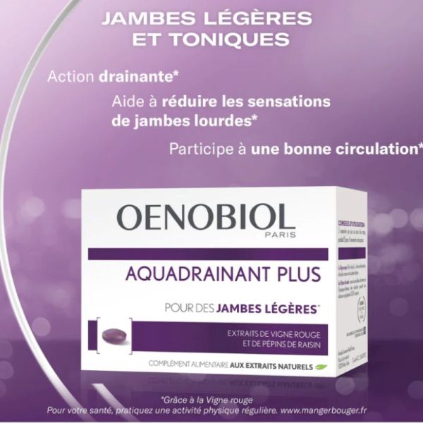 Oenobiol Aquadrainant Plus 45 comprimés