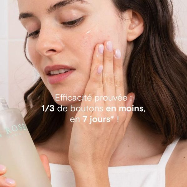 La Rosée recharge gel nettoyant anti imperfections 400ml