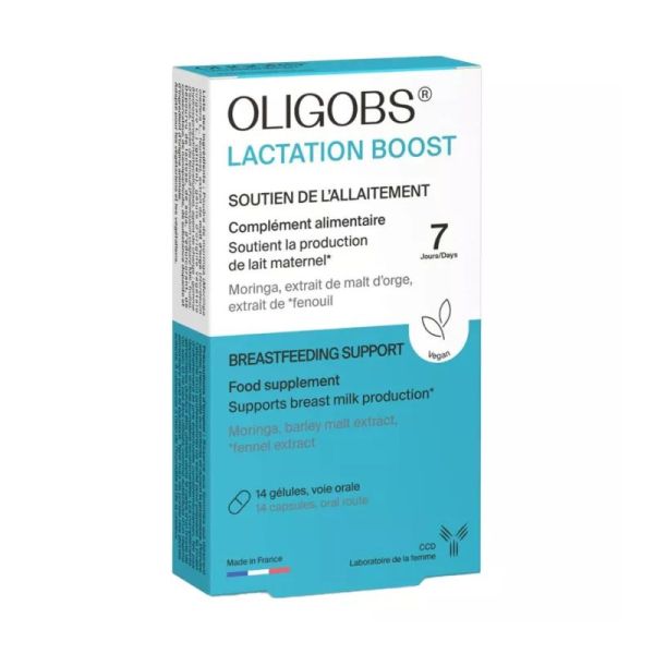 CCF Oligobs lactation Boost soutien de l'allaitement 14 gélules
