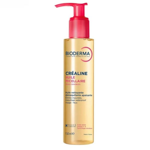 Créaline huile micellaire visage peau sensible 150 ml