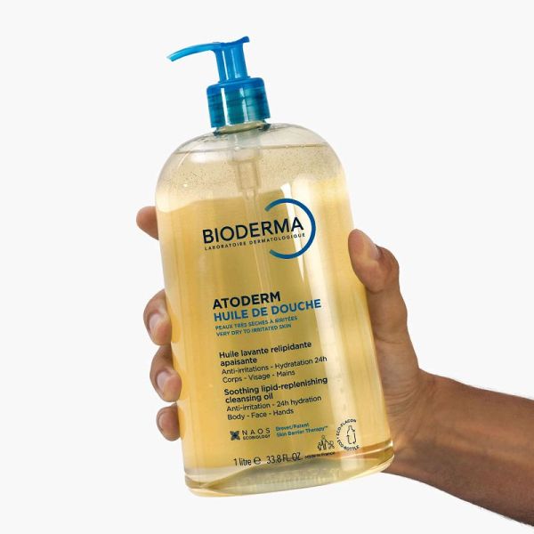 Bioderma Atoderm huile de douche 1 litre