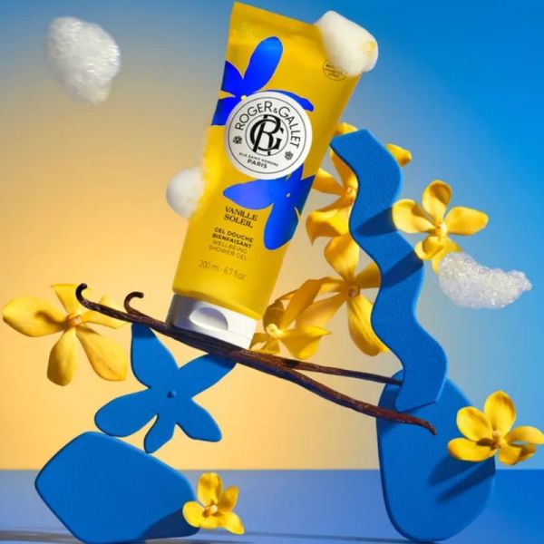 Roger & Gallet Vanille Soleil gel douche bienfaisant 200ml