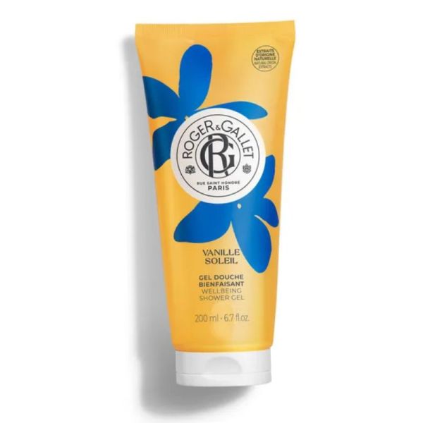 Roger & Gallet Vanille Soleil gel douche bienfaisant 200ml