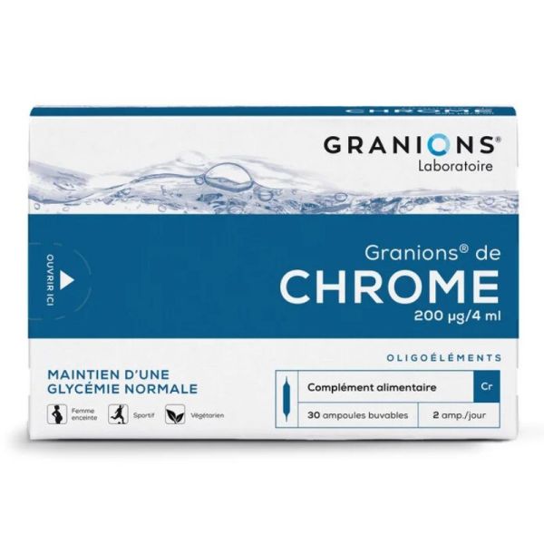Granions Chrome 30 ampoules