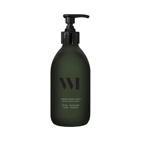 Crème mains et corps cèdre mandarine 290ml