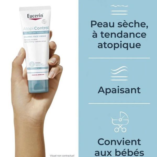 Eucerin AtopiControl crème visage 50ml