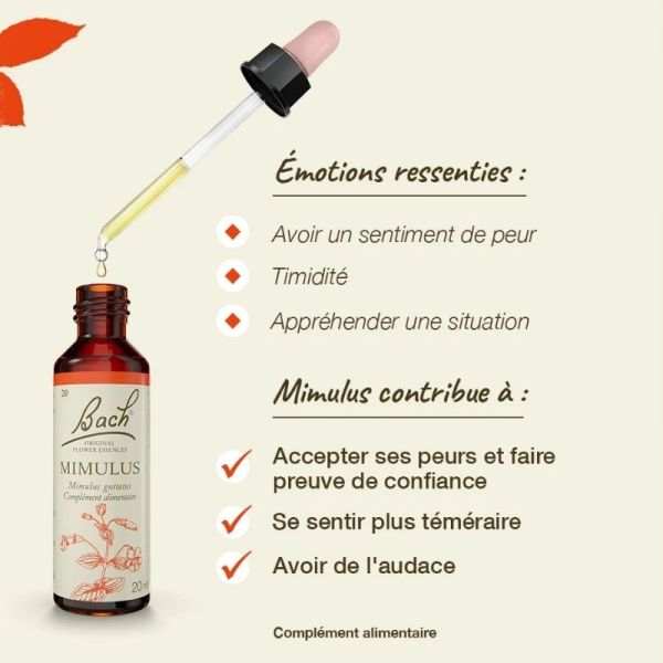 Fleurs de Bach Original Mimulus 20ml