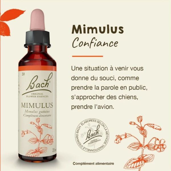 Fleurs de Bach Original Mimulus 20ml