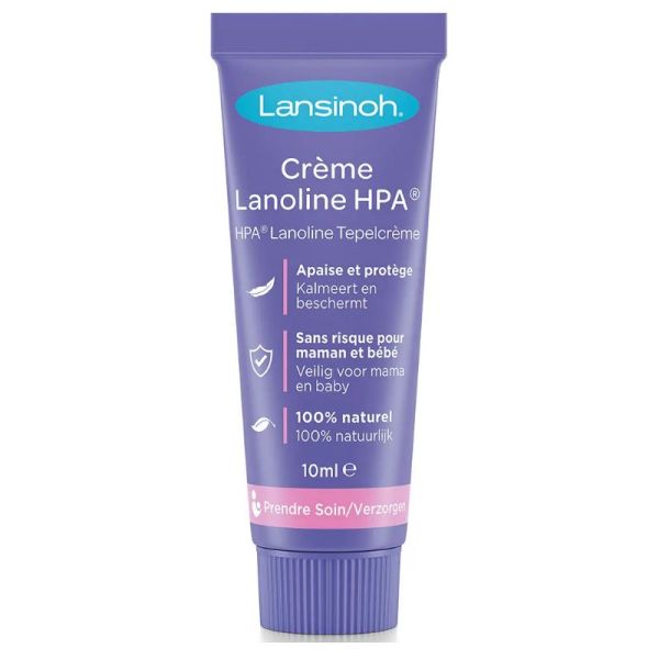 Lansinoh crème lanoline HPA pour mamelons 10ml