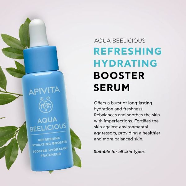 Apivita Aqua Beelicious Booster hydratant fraîcheur 30ml