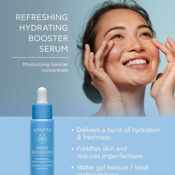 Apivita Aqua Beelicious Booster hydratant fraîcheur 30ml