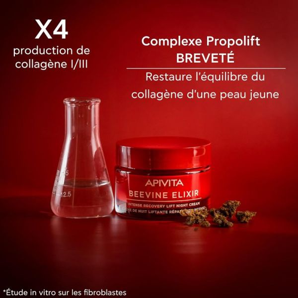 Apivita Beevine elixir crème de nuit liftante réparation intense 50ml