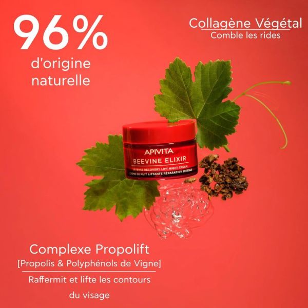 Apivita Beevine elixir crème de nuit liftante réparation intense 50ml