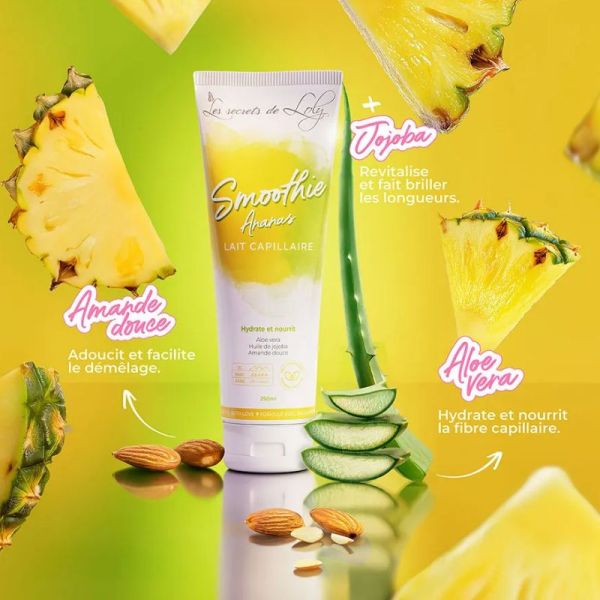 Les Secrets de Loly lait capillaire Smoothie Ananas 250ml