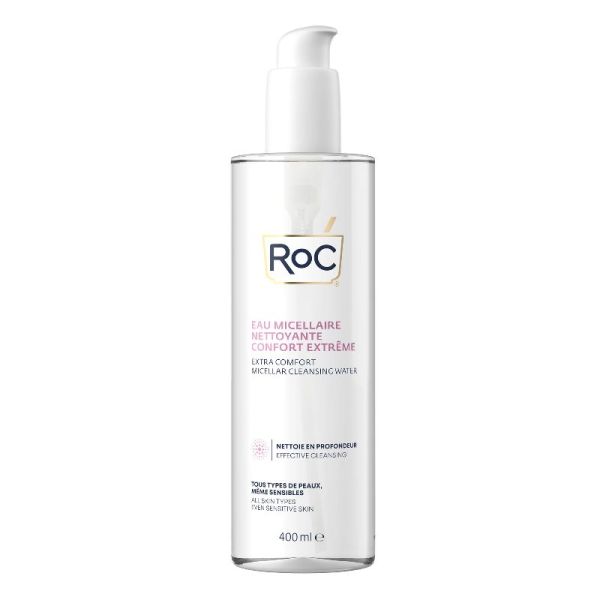 RoC eau micellaire nettoyante confort extrême 400ml