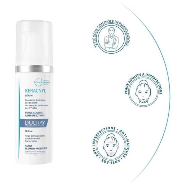 Ducray Keracnyl sérum peaux à imperfections 30ml