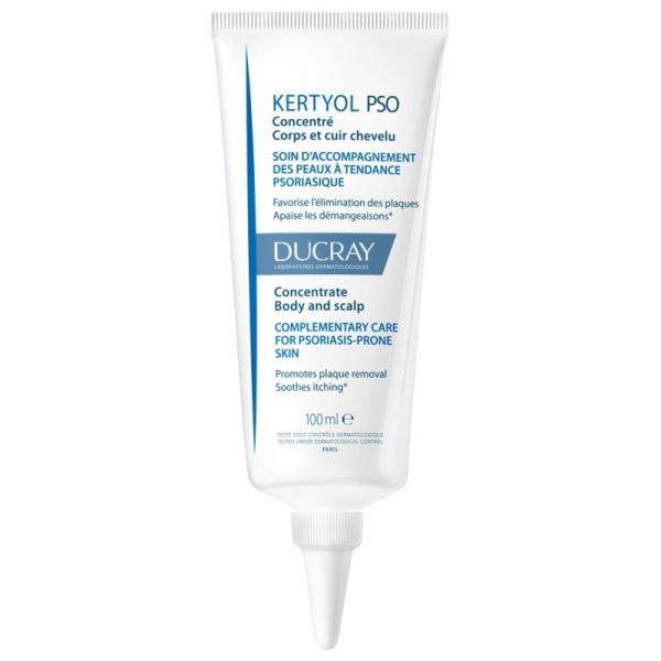 Ducray Kertyol PSO concentré corps et cuir chevelu 100 ml