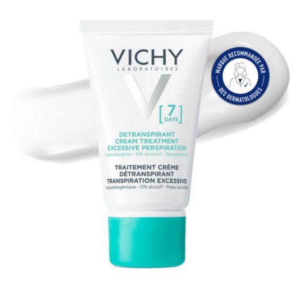 Vichy Crème Traitement Anti-Transpirant efficacité 7 jours 30ml