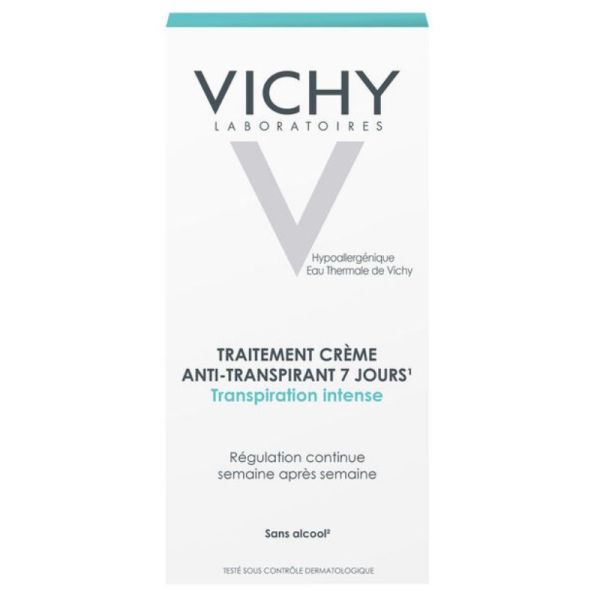 Vichy Crème Traitement Anti-Transpirant efficacité 7 jours 30ml
